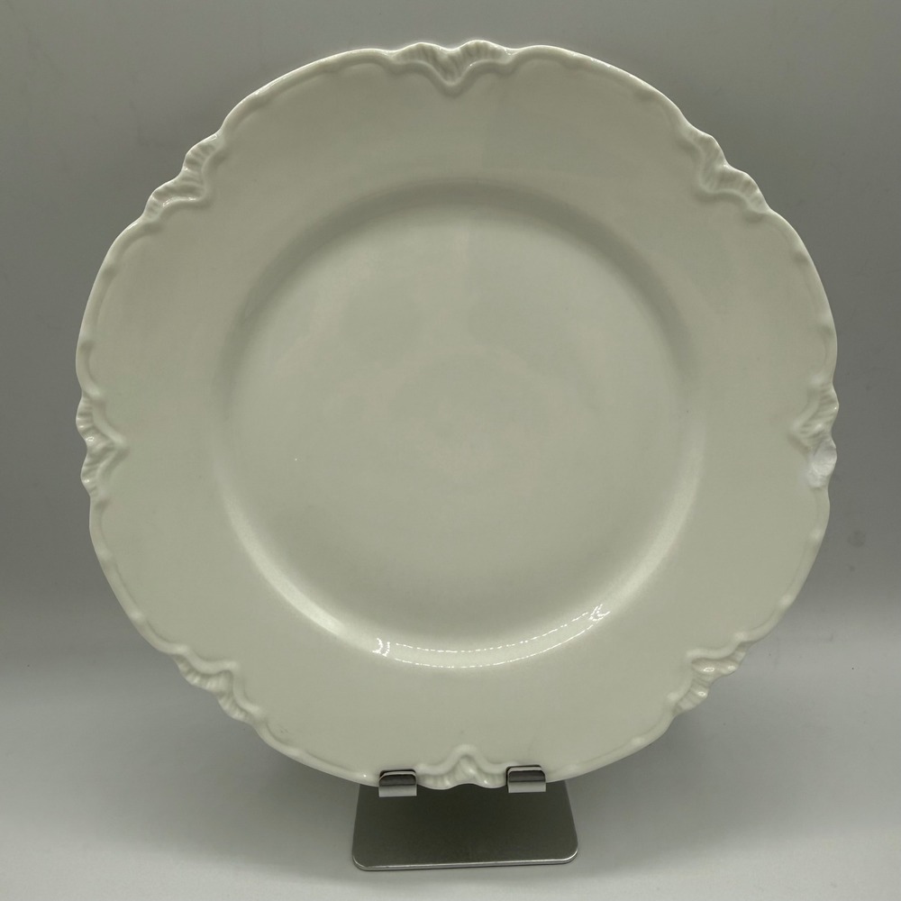 Vintage Haviland France Limoges Ranson White Plate 8.5"
